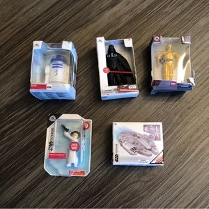 Star Wars mini figures.